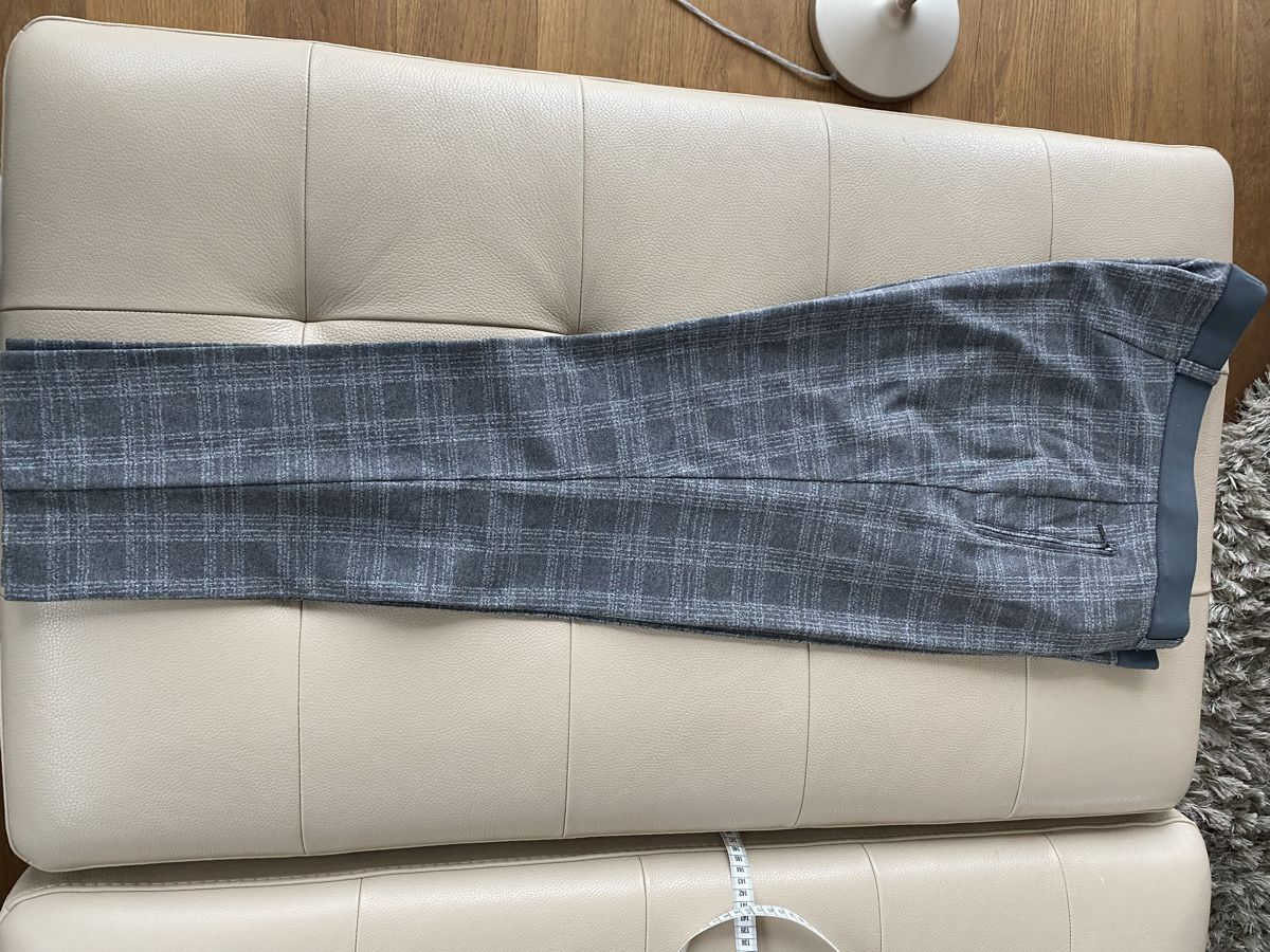 Brax Hosen: Brax Hose Raphaela super slim grau karierte Gr. 46 – Neu (gemäss Beschreibung) aus Meggen von 6003Luzern 1