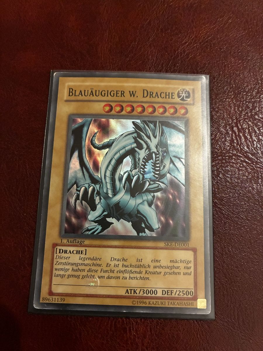 Yugioh Cartes à collectionner: Yu-Gi-Oh!-Set Blauäugiger w. Drache – Neuf (Voir description) à Zollikofen par alphabra 6