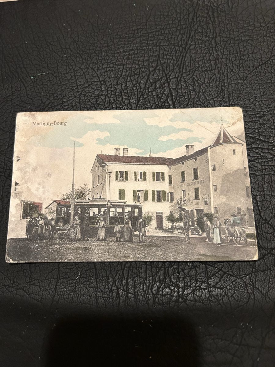 Cartes postales: Martigny-Bourg-Tram 1907 – D'occasion à Breganzona par Milesbo
