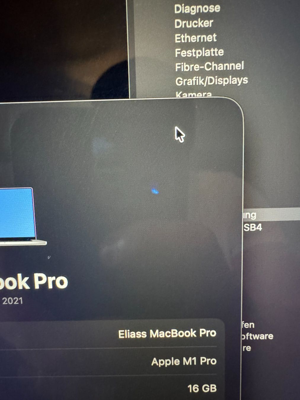 Apple Portables: Macbook Pro 16" 2021 M1 Pro – D'occasion à Bern par elu630 4