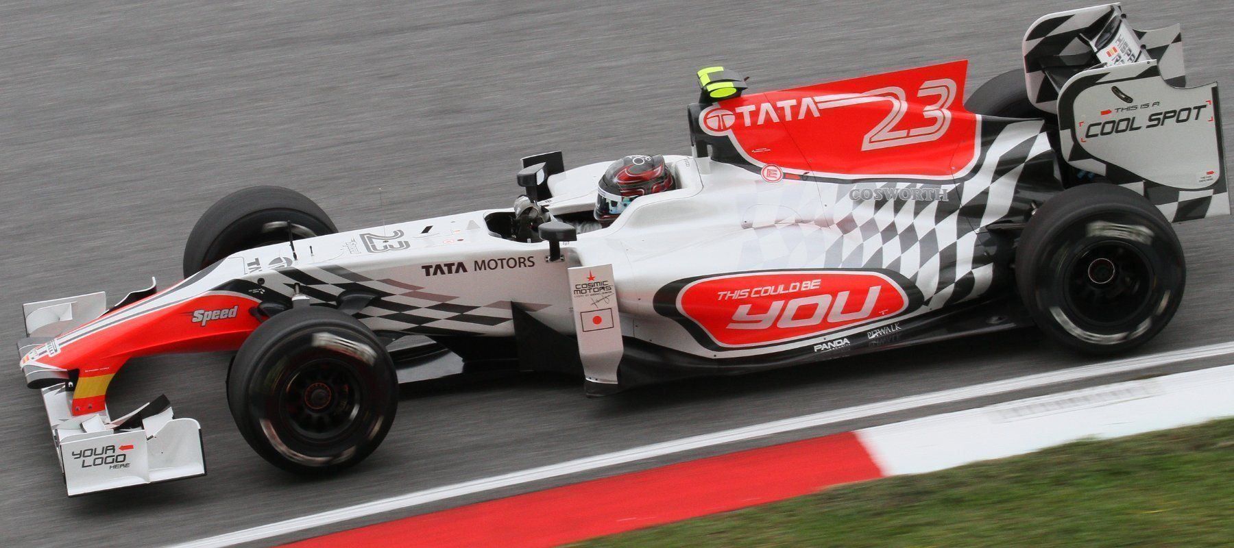Autografi: Vitantonio Liuzzi HRT Formel 1 Team 2011 – Usato da PIETERLEN venduto da FORMEL1-MODELLSHOP