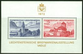 1972_FL - Block zur LIBA 1972; SBK 503 **