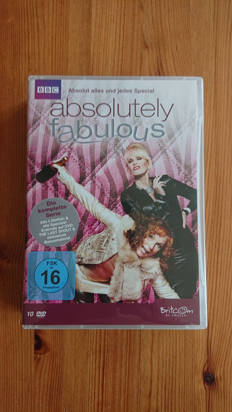 Tutti i DVDs: ABSOLUTELY FABULOUS Staffel 1 bis 5 auf DVD – Usato da Wilderswil venduto da Exebub 6