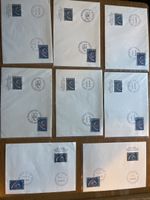Genf 1958 Briefe Ausgabetag