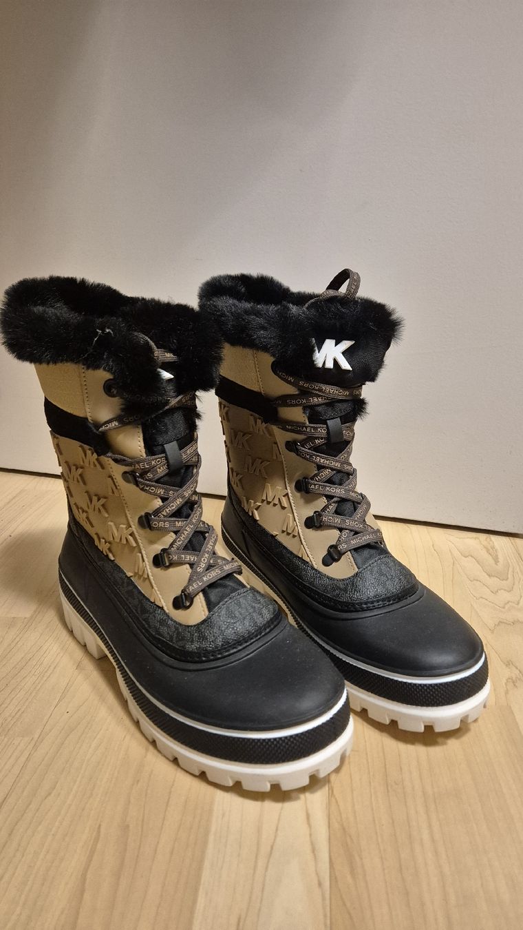 Michael Kors Scarpe da uomo: Michael Kors Ozzie Mixed Stiefel – Nuovo (secondo la descrizione) da St. Gallen venduto da eli_c2kr 6
