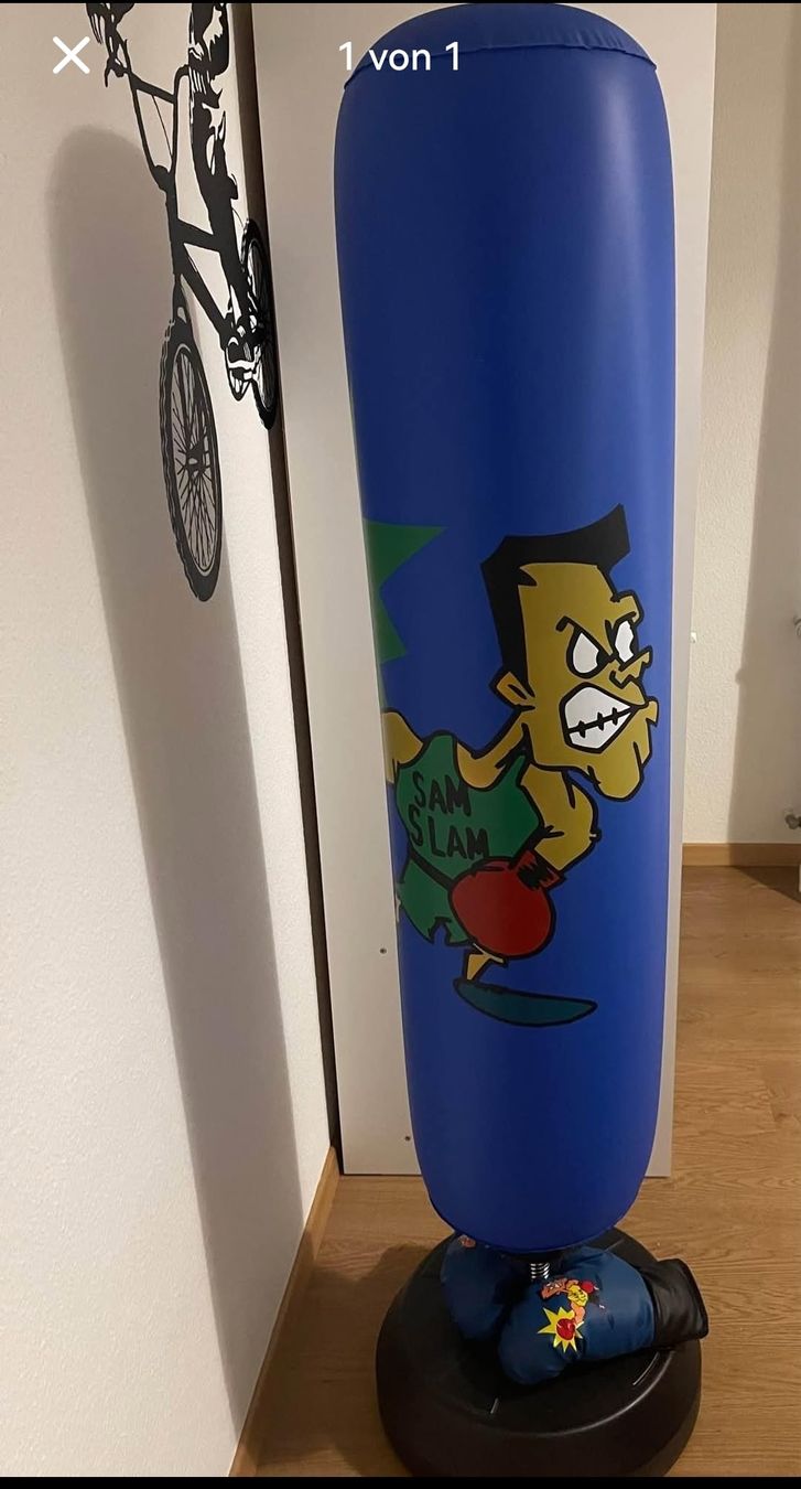 Sacchi da boxe: Kinder Boxsack  – Usato da Schindellegi venduto da R.Temperli