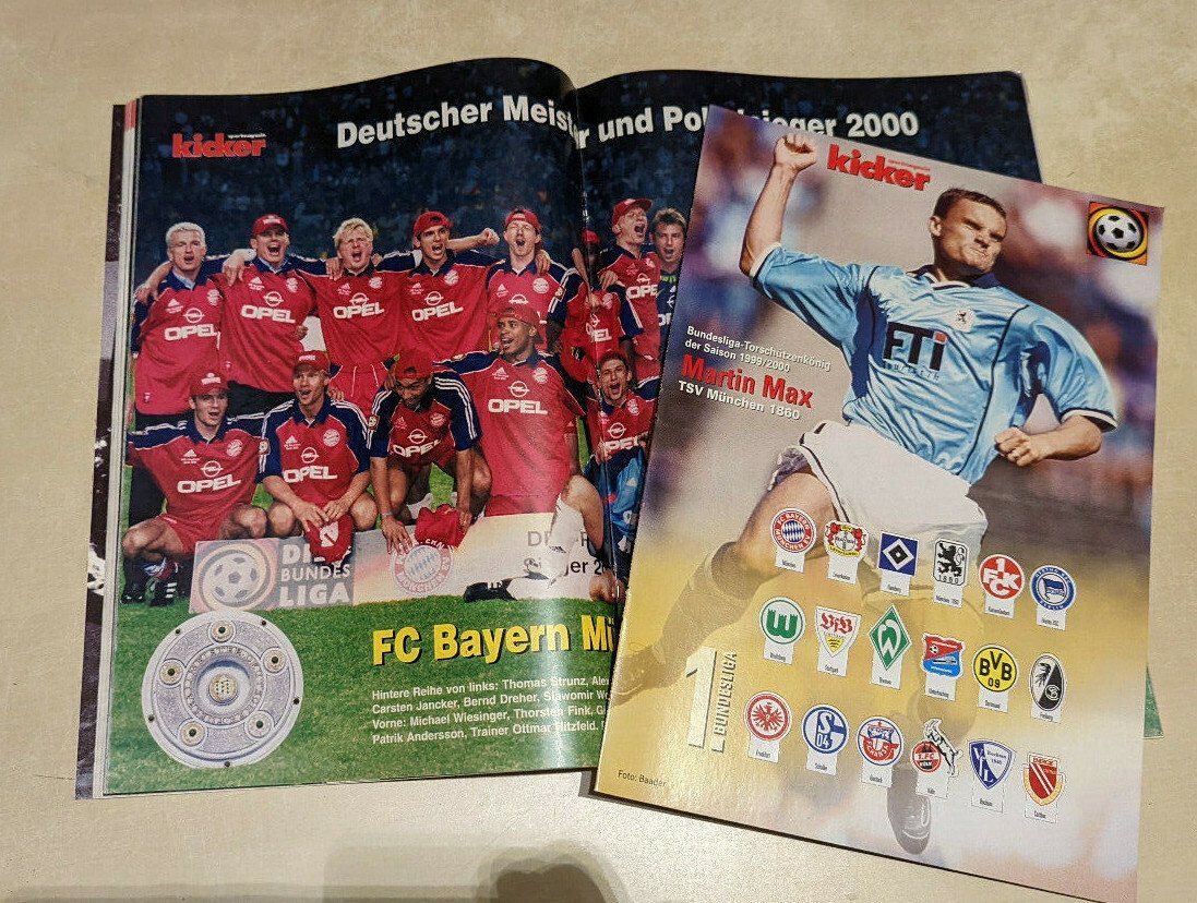 Riviste & Magazine: kicker Bundesliga Sonderheft 2000/2001 – Usato da Heerbrugg venduto da sve_p826 2