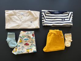 6 Months Baby Boy Petit Bateau, Verbaudet socks 17/18