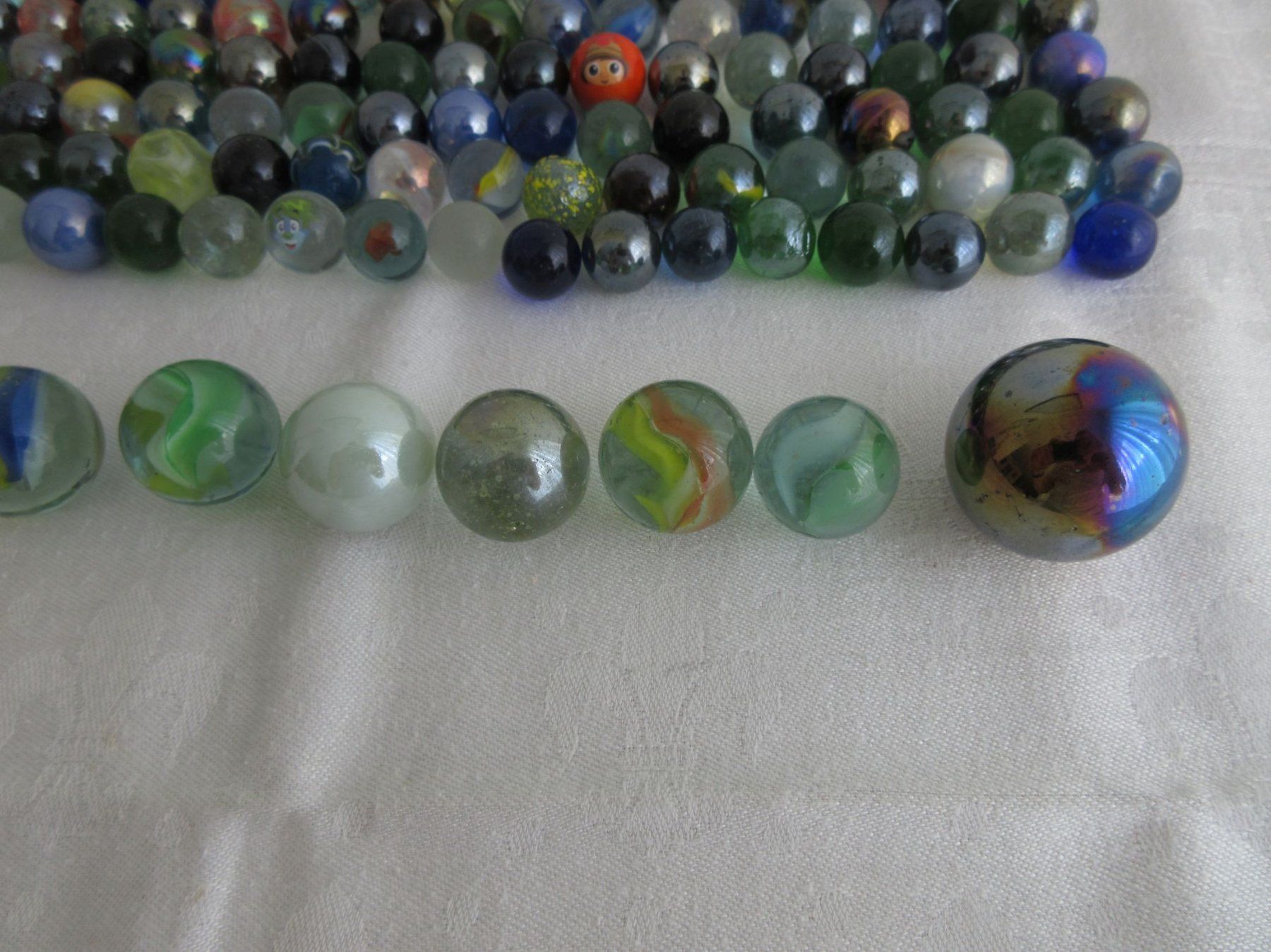 Murmeln: 211 bunte Glasmurmeln – Gebraucht aus Binningen von tempipassati 5