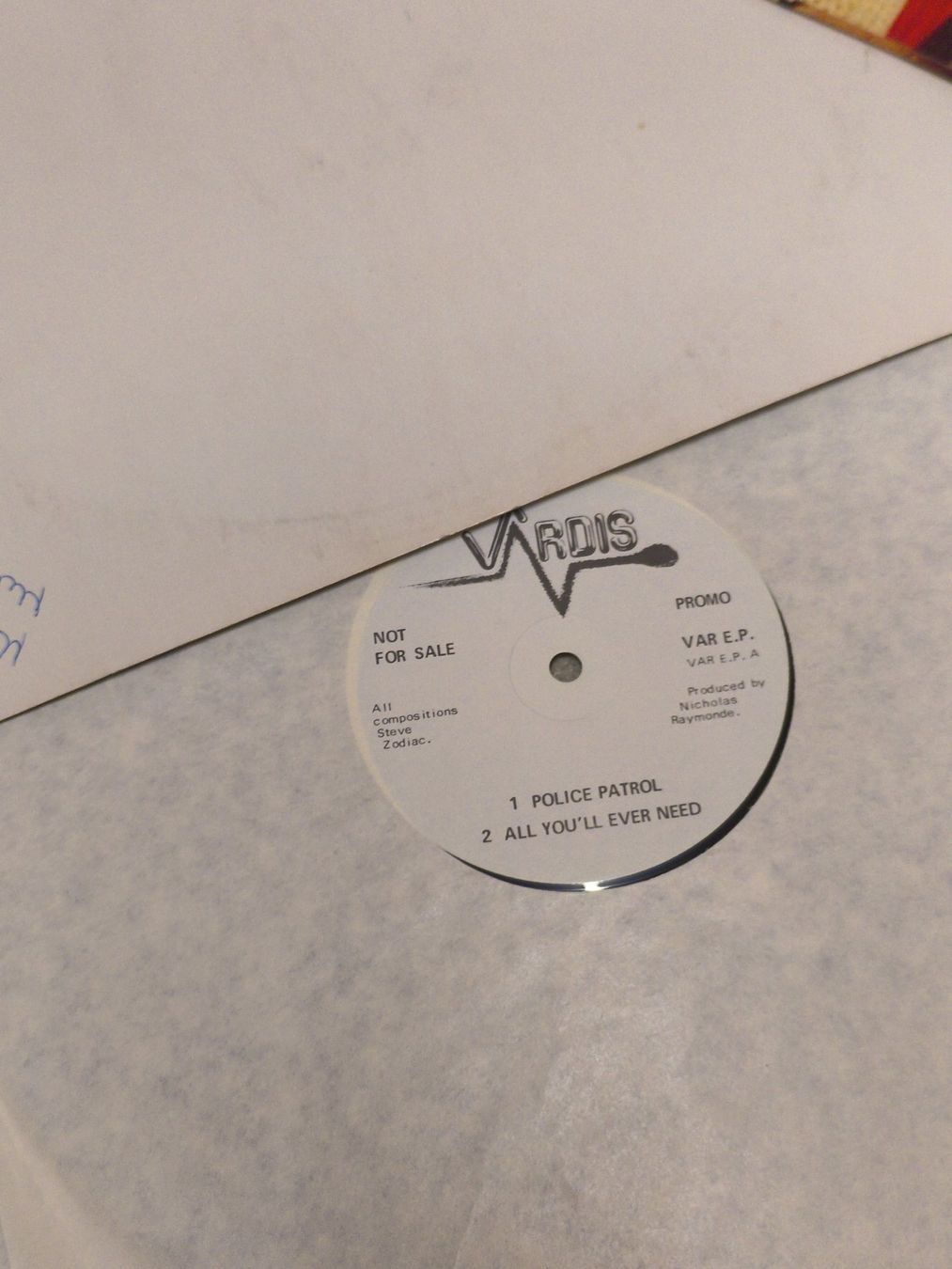 Dischi in vinile: Schallplatte (LP) Vardis - Promo E.P. – Usato da Zürich venduto da danihell 3