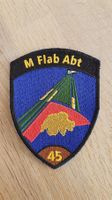 Badge M Flab Abt 45 braun