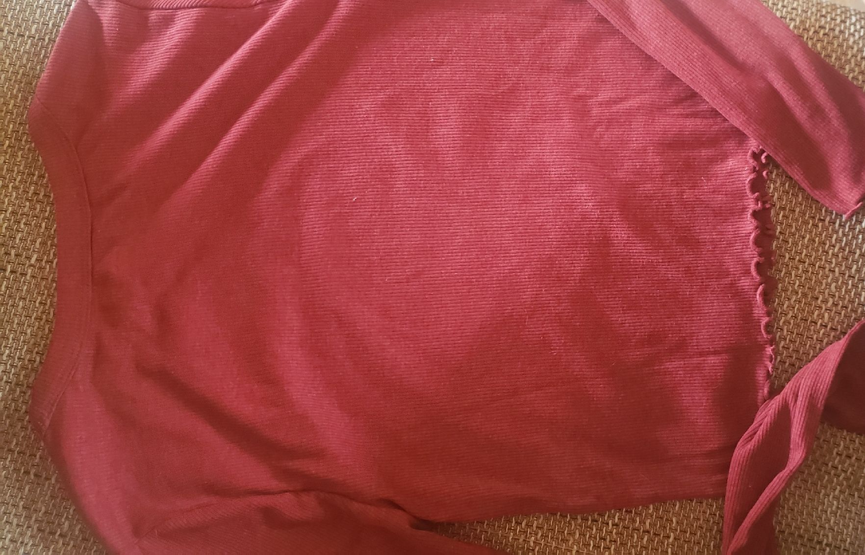 Top: Pull court bordeau – Nuovo (secondo la descrizione) da Le Séchey venduto da Jill93