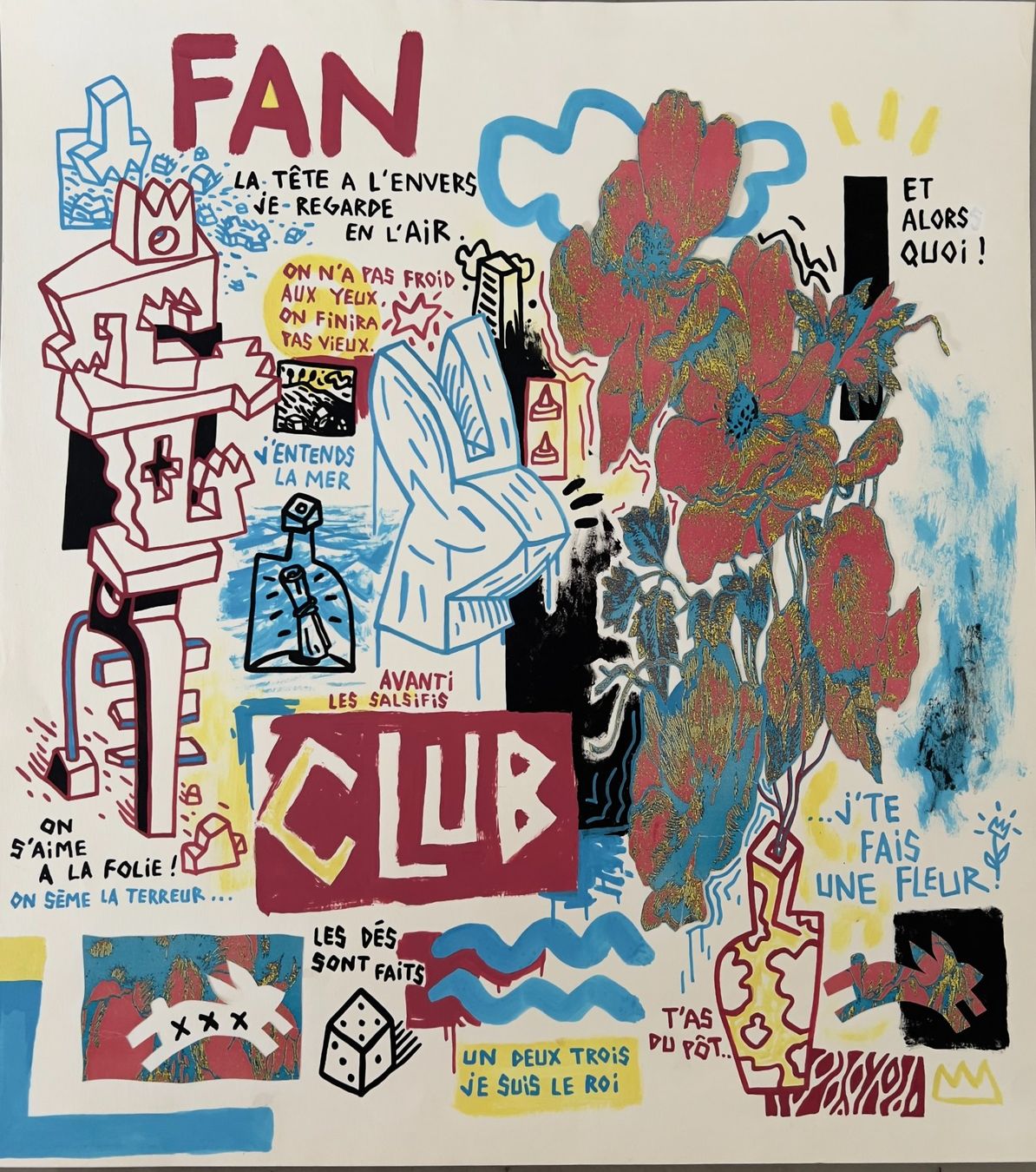 Dipinti: Speedy Graphito : fan club – Usato da Vétroz venduto da Chrisbad60