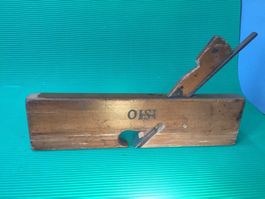 Antiker Holzhobel OHS Dünn und Selten
