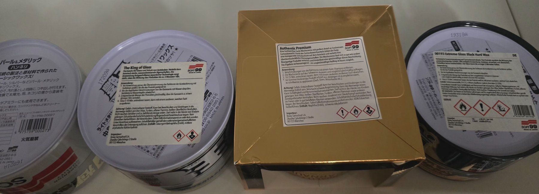 Prodotti per la cura: Soft99 WAX verschiedene Autowachse – Nuovo (secondo la descrizione) da Zürich venduto da Nexaro 1