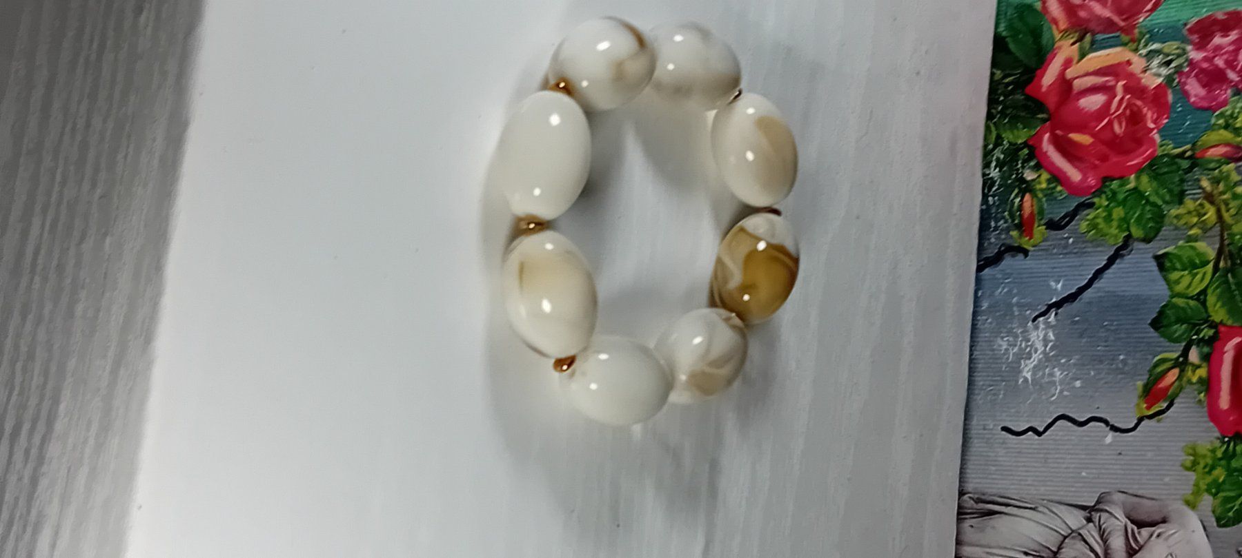 Armbänder & -reifen: armband modeschmuck,,beige – Neu (gemäss Beschreibung) aus Basel von bij_5hqd 1