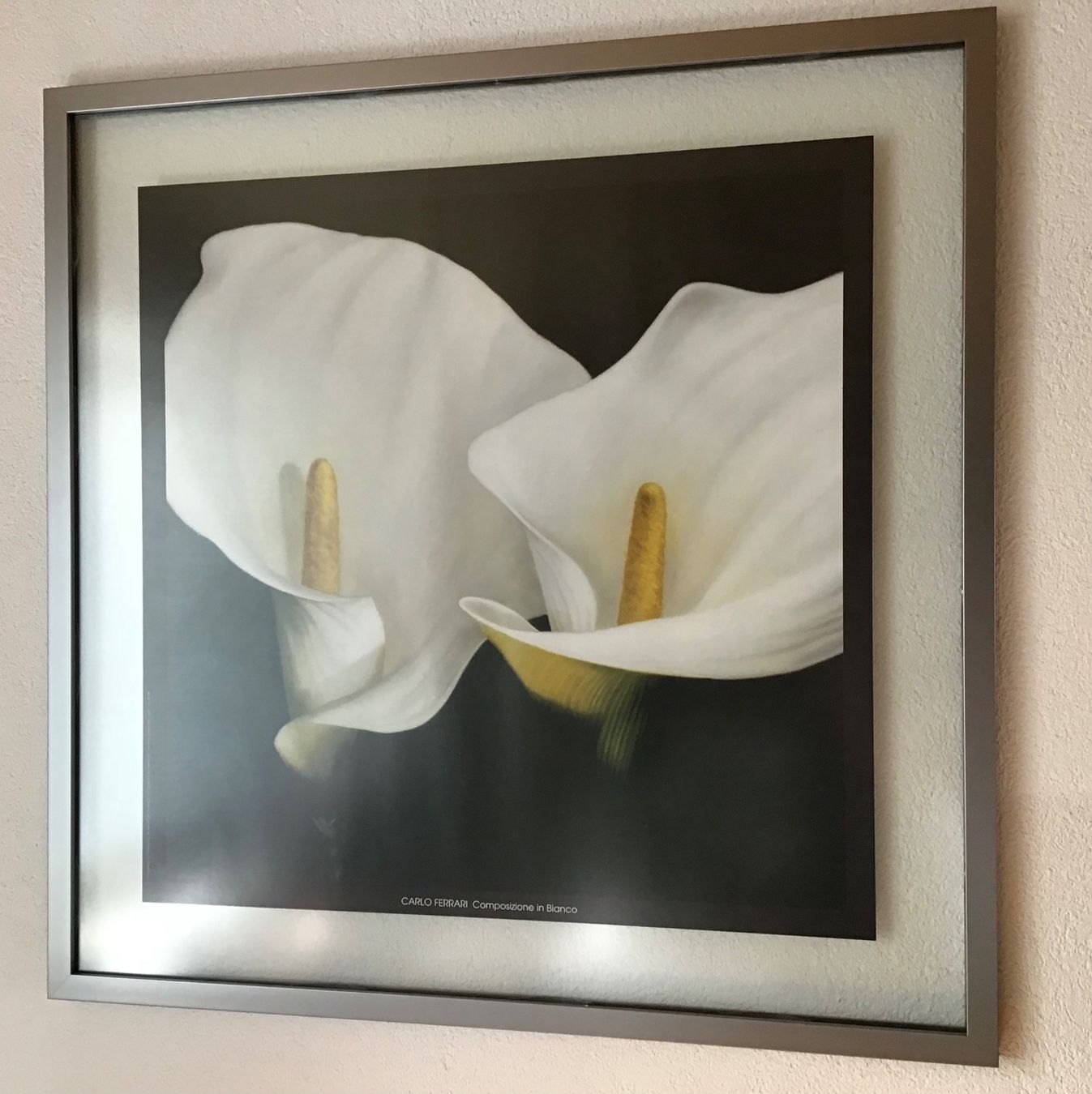 Poster & Bilder: Bild mit Calla Blumen – Neu (gemäss Beschreibung) aus Niederuzwil von Mala 1