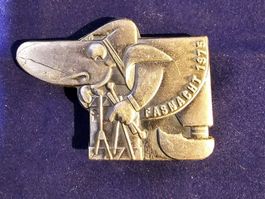 Basler Fasnachtsblaggede  1975 silber