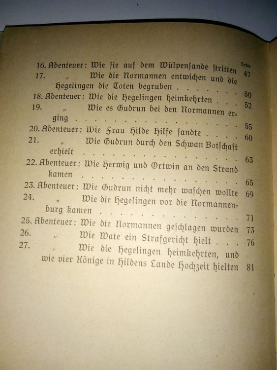 Libri: Antiker Kinderbuch Klassiker: Die Gudrunsage   (Altdeutsch) – Usato da st.galllen venduto da elkapone 5