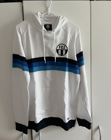 FCZ Fanshop Kapuzenpullover (dünn) weiss Grösse L neuwertig