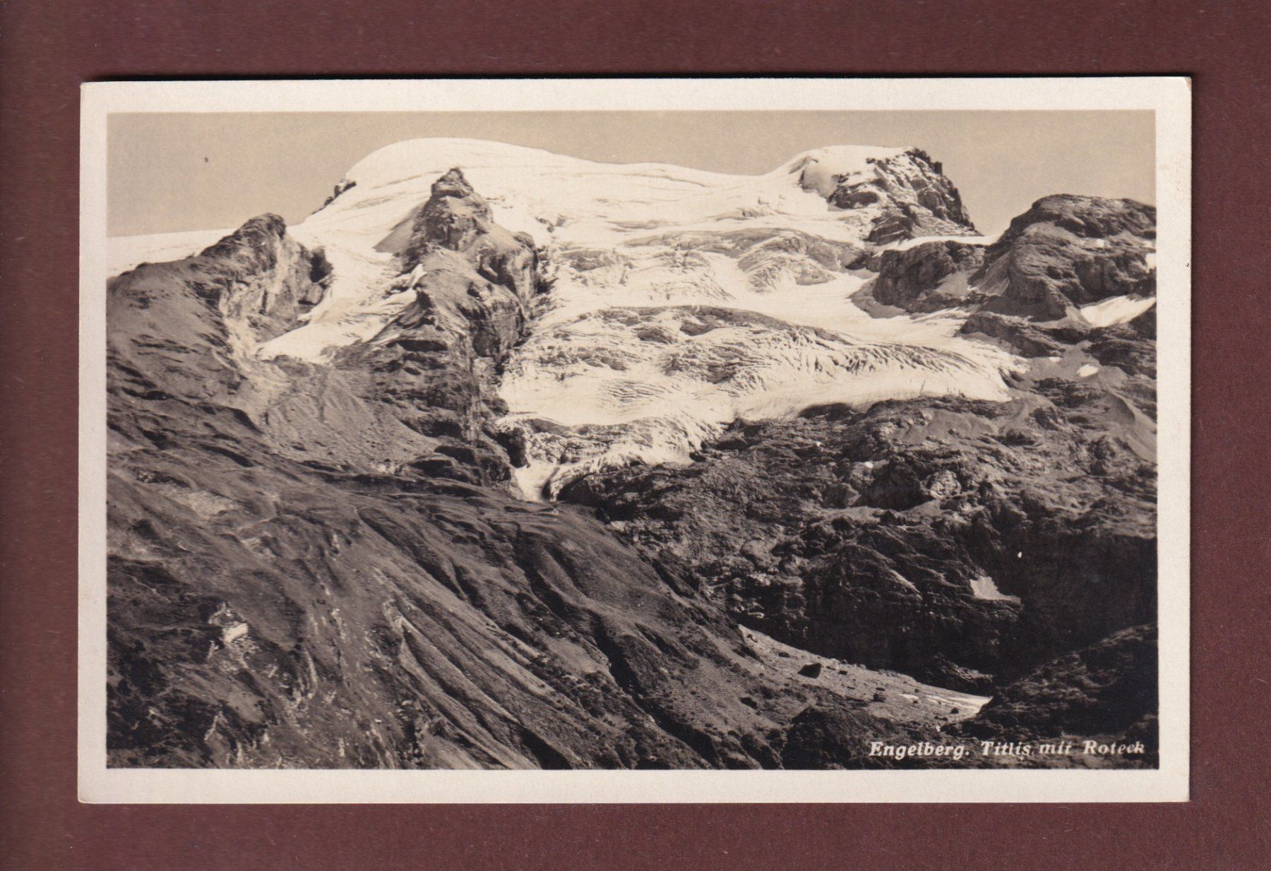 Cartoline postali: Engelberg - TITLIS - Roteck – Usato da Pully venduto da nicecards-shop