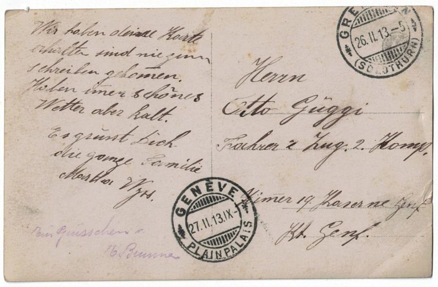 Cartoline postali: Romantik - Junge Dame mit Blumen – Usato da Frauenfeld venduto da POML 1
