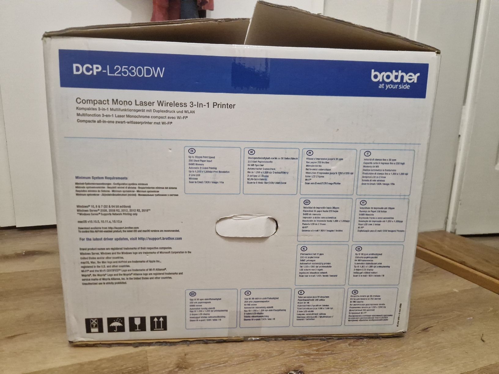 Brother Stampanti: Brother DCP-L2530DW WLAN Laser Multifunktionsdrucker – Usato da Basel venduto da alo_rpl9 4