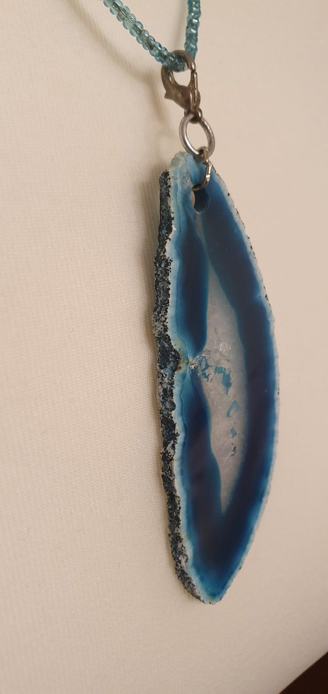 Catenine: Kette mit Stein blau – Nuovo (secondo la descrizione) da Stansstad venduto da InStyle8 2