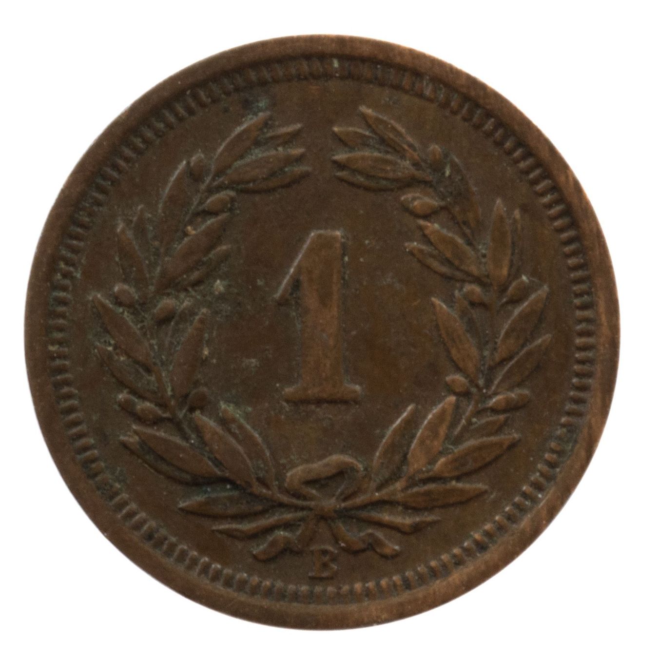 Alle Münzen: Schweiz / Suisse - 1 Rappen - 1927 – Gebraucht aus Rotkreuz von Swiss-Coins 1