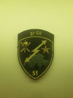 BADGE ECUSSON MILITAIRE SUISSE GR GE 51