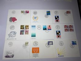 9 Stück Ersttagsbrief (101)