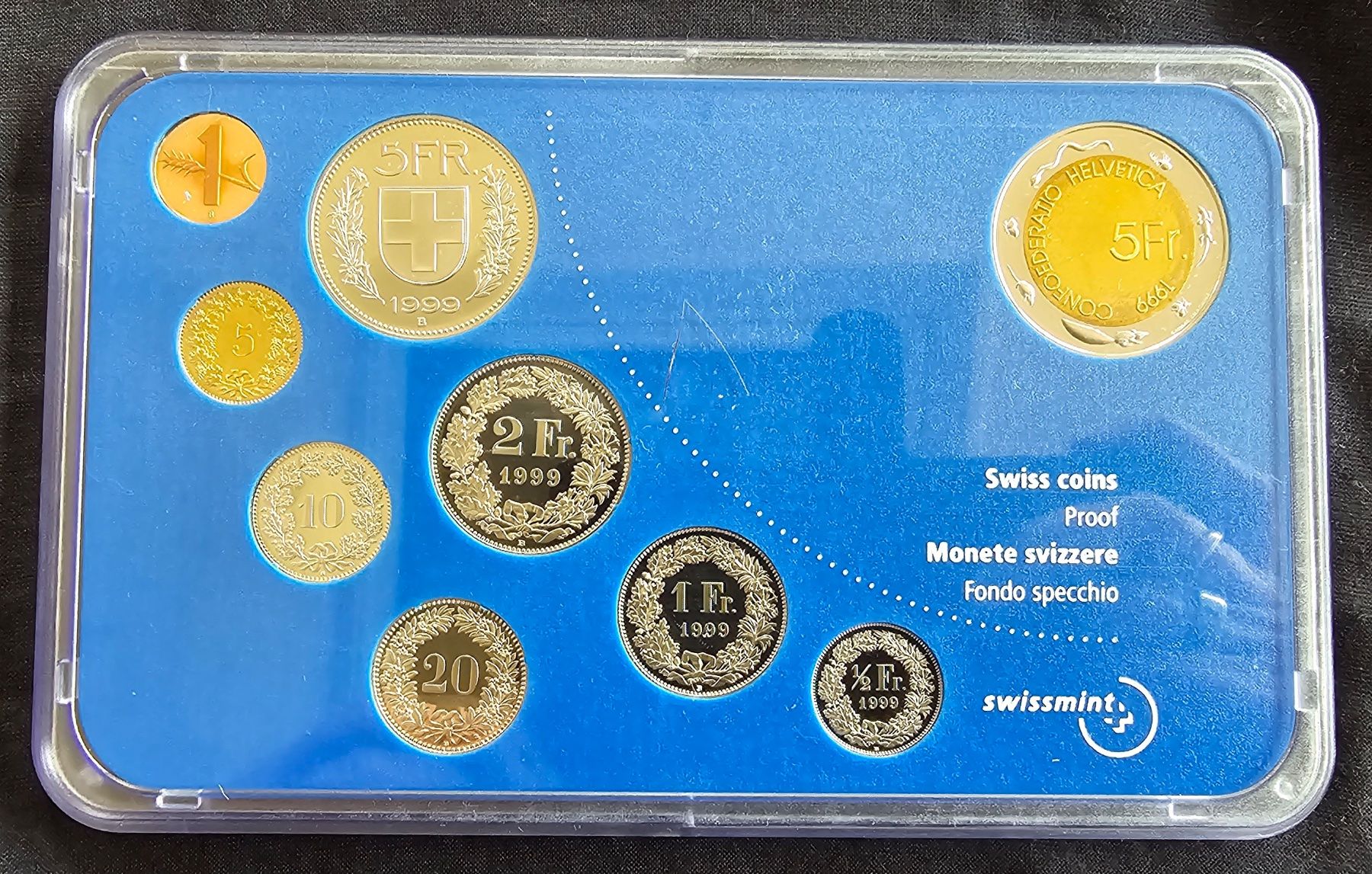 Tutti le monete: Münzsatz 1999 PP – Usato da Balsthal venduto da nidja13 1