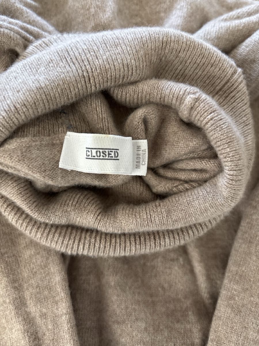 Closed Maglioni & Felpe: Closed Rollkragenpullover beige Wolle Kaschmir Grösse S – Usato da Zürich venduto da muz_5h6k 1