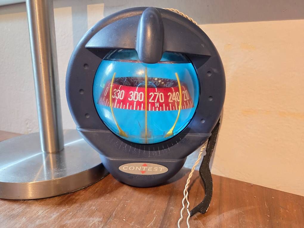 Sonstige antike Technik & Geräte: Plastimo Contest 101 Kompass blau – Gebraucht aus Oberbalm von Drake60