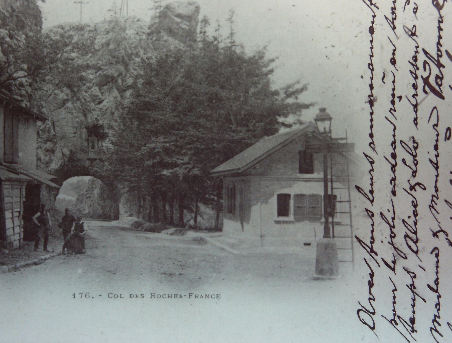 Ansichtskarten: Douane du Col des Roches – Gebraucht aus Le Locle von Roger46