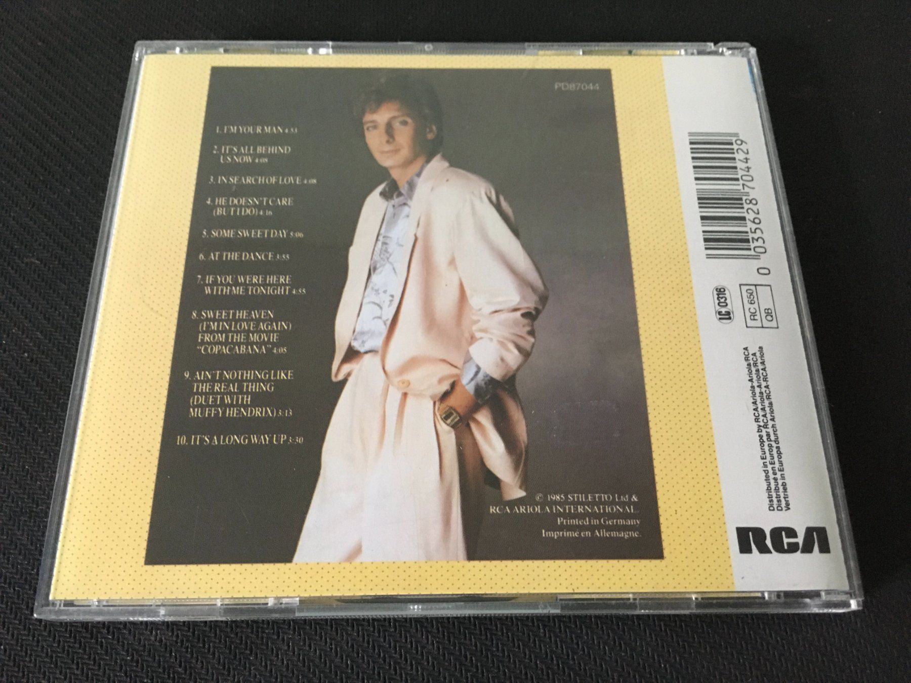 CD: Manilow - Barry Manilow -CD- – Usato da St.Gallen venduto da MedienJoe 2