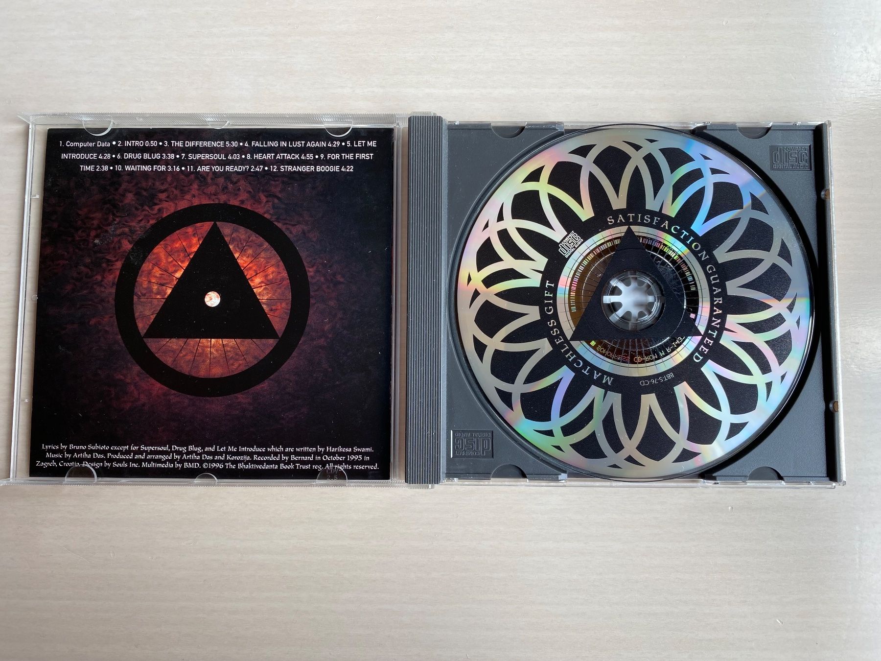 CDs: Matchless Gift - Satisfaction Guaranteed – Gebraucht aus Oberried Brienz von Chyara 2