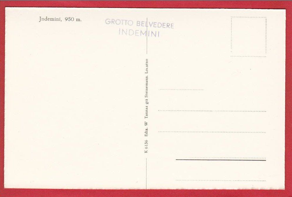 Cartes postales: INDEMINI – D'occasion à Grüningen par Kartenlaube 1