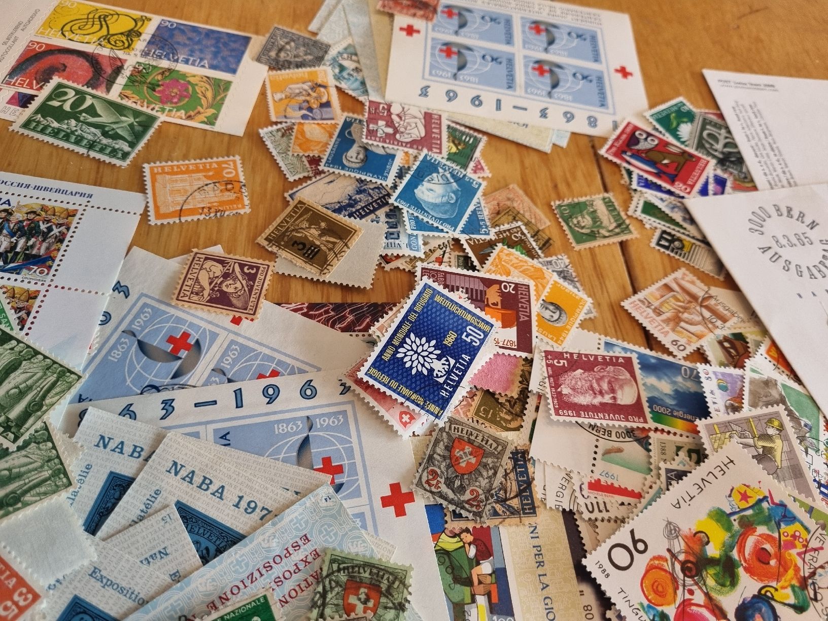 Alle Briefmarken: REICHHALTIGE SAMMLUNG SCHWEIZ - AB KLASSIK – Gebraucht aus Heimenschwand von rog_p7h9 1