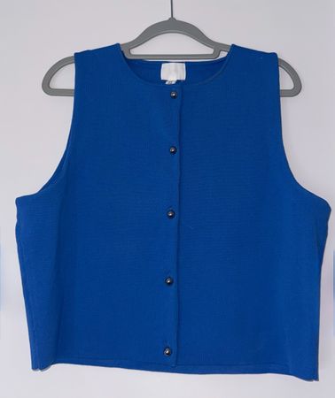 H&M Strickweste, blau, Gr. M, Top Zustand für den Sommer!