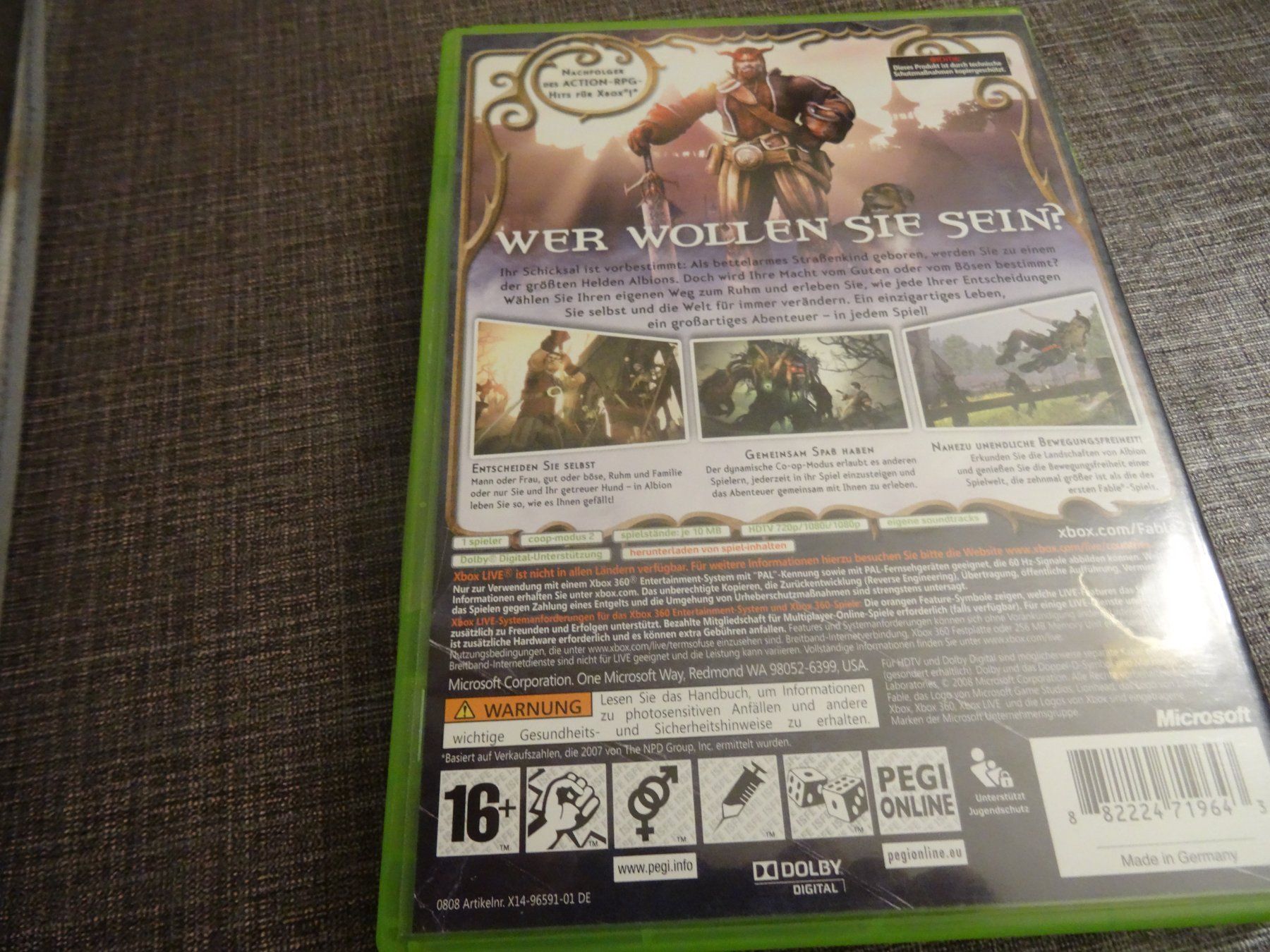 Microsoft Giochi: Fable II 2 XBOX 360 Spi – Usato da Olten venduto da Disc-Ausverkauf 2