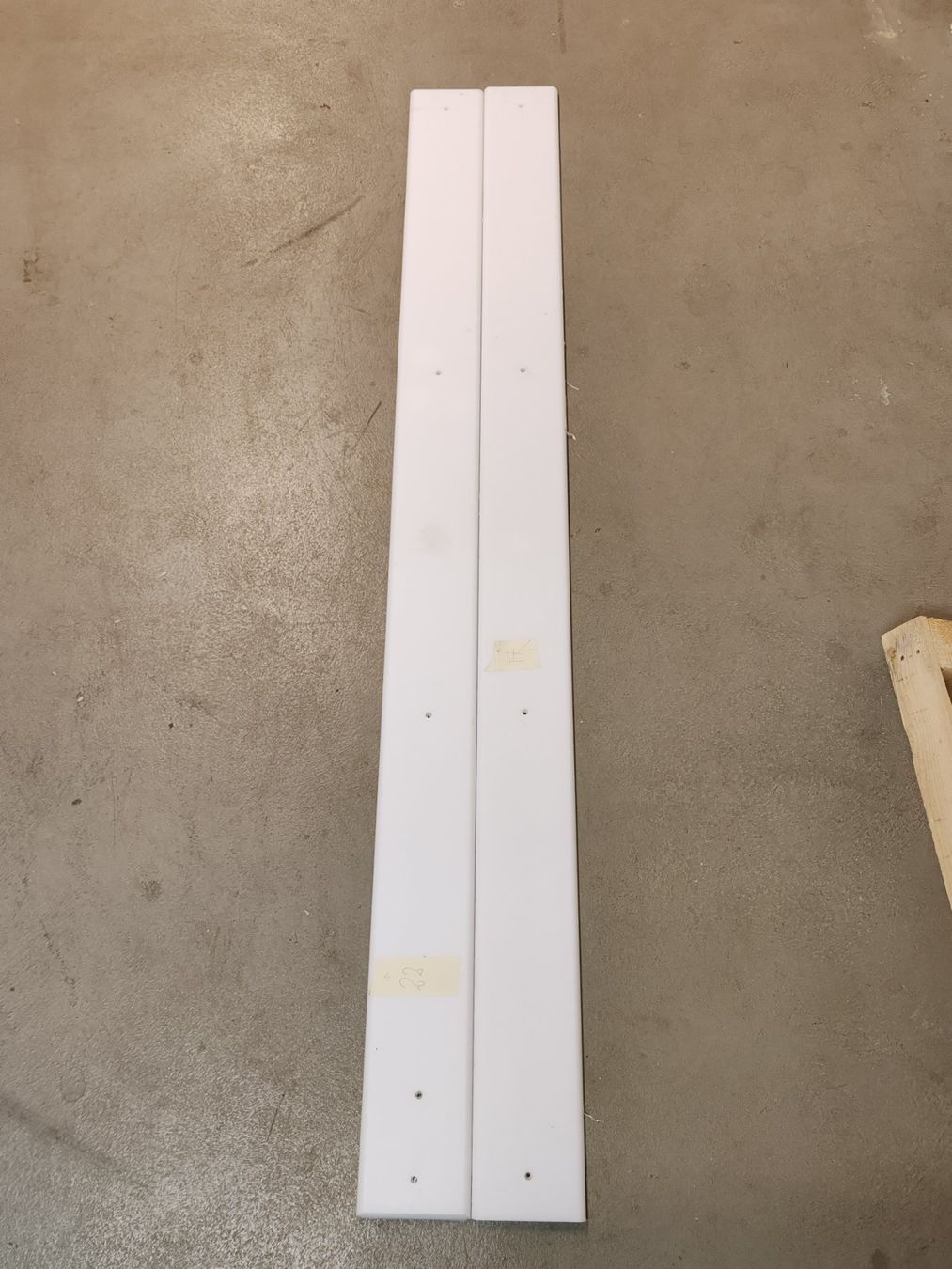 Profile: PTFE Elemente Teflon Gleitschiene Paneelen 200x14cm – Gebraucht aus Luzern von Lager6640 7