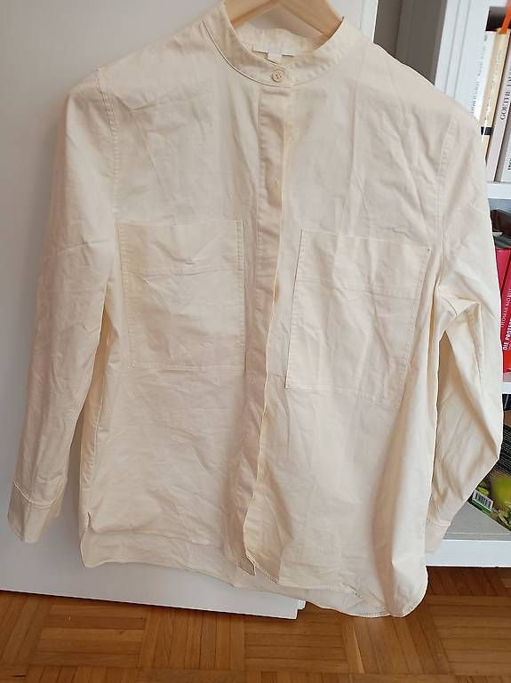 Cos Camicette: Off White Cos Hemd aus dickem Stoff - gratis Versand – Usato da Zürich venduto da Melianea 1