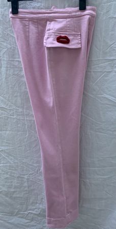 Splendide jeans rose N°21 fabriqué en Italie bouche verre XS