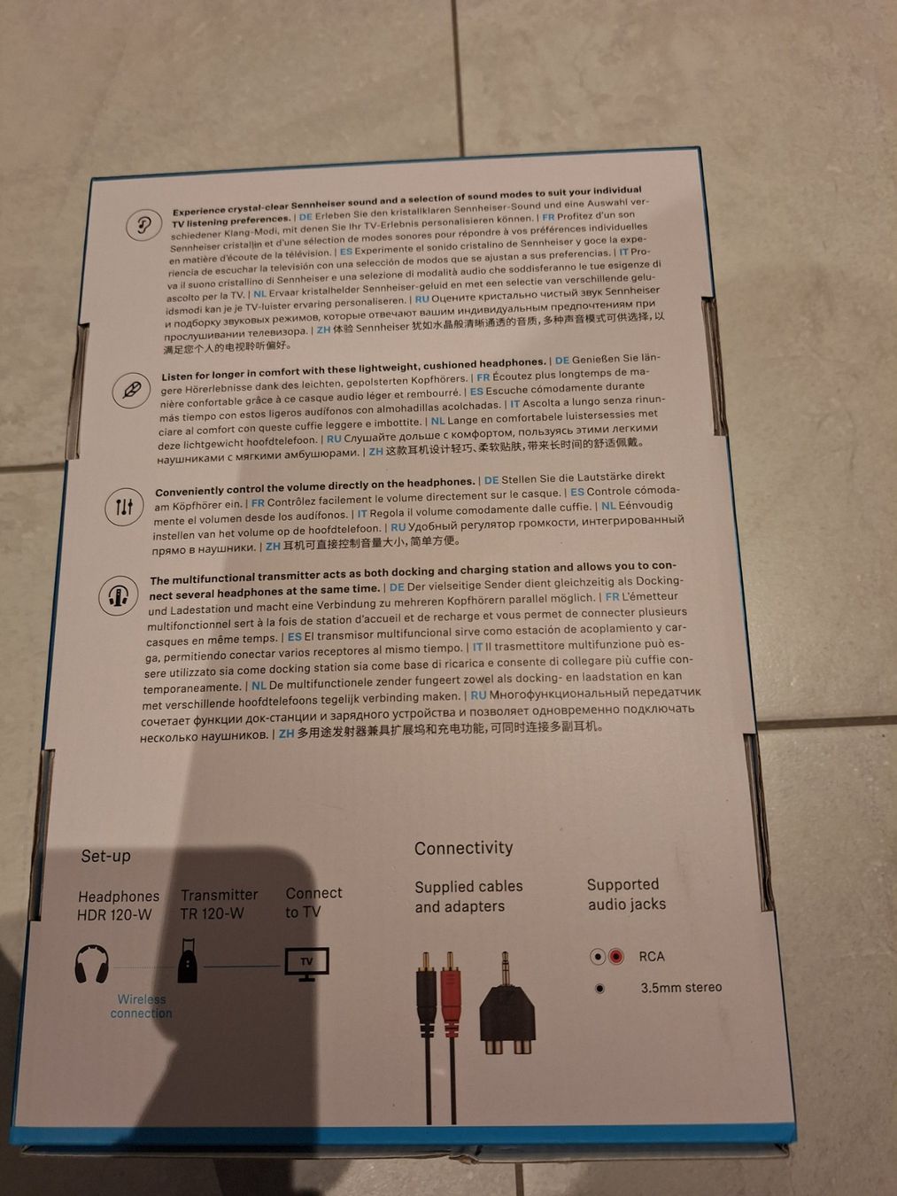 Sennheiser Cuffie: TV Kopfhörer Wireless – Nuovo (secondo la descrizione) da Wegenstetten venduto da mcfly321 3