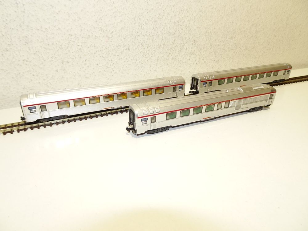 3 L.S. Models Personenwagen Cisalpin Spur N 6900-1 / -2 / -3 (Neu ...