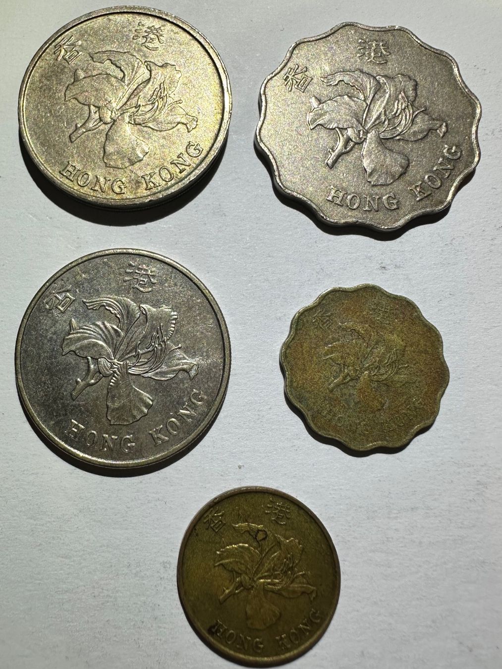 Alle Münzen: Hong Kong Coins – Gebraucht aus St-Maurice von Gigione01 1