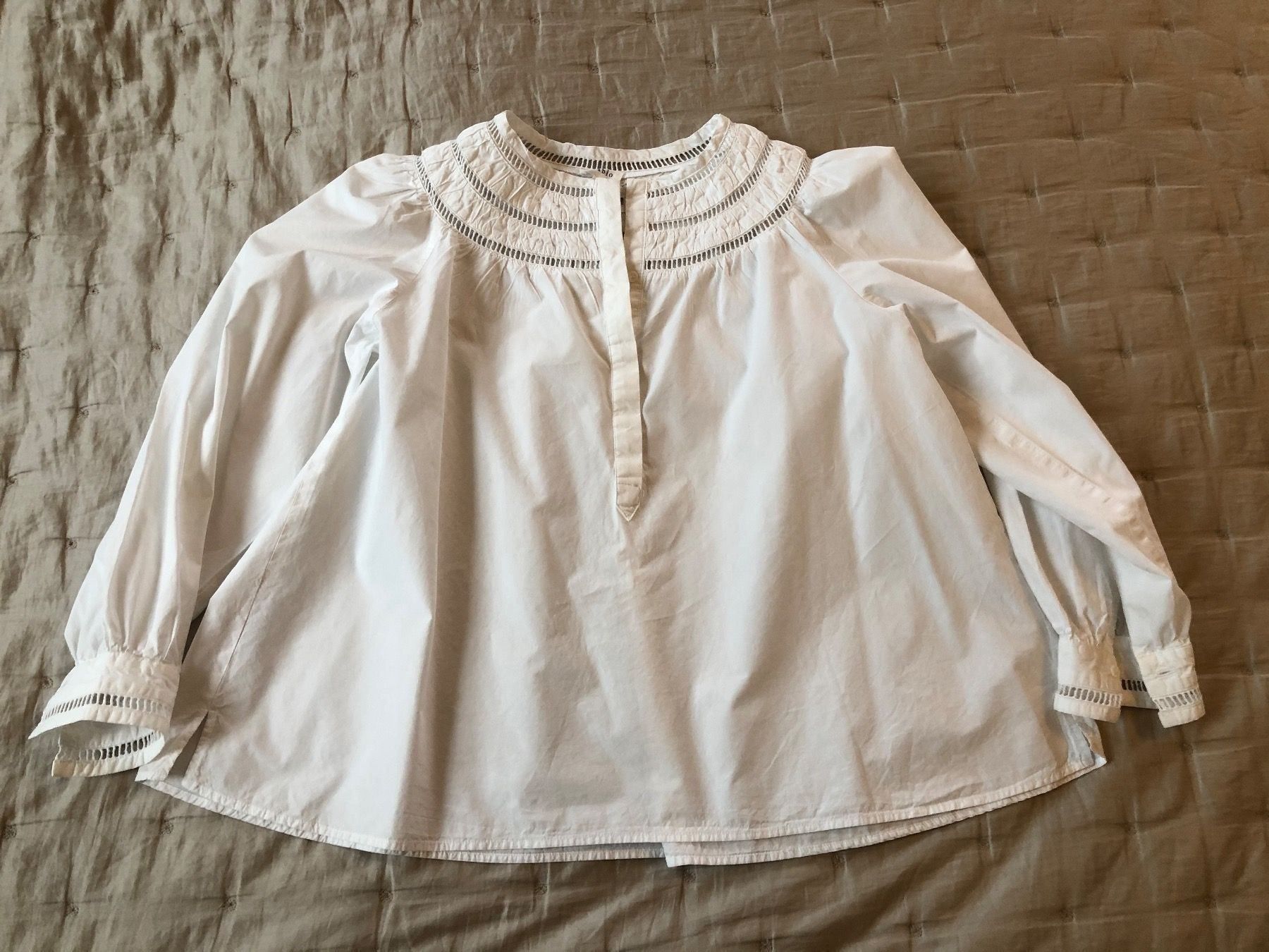 Camicette: Pablo white shirt top – Usato da Zurich venduto da MariaSPO 2