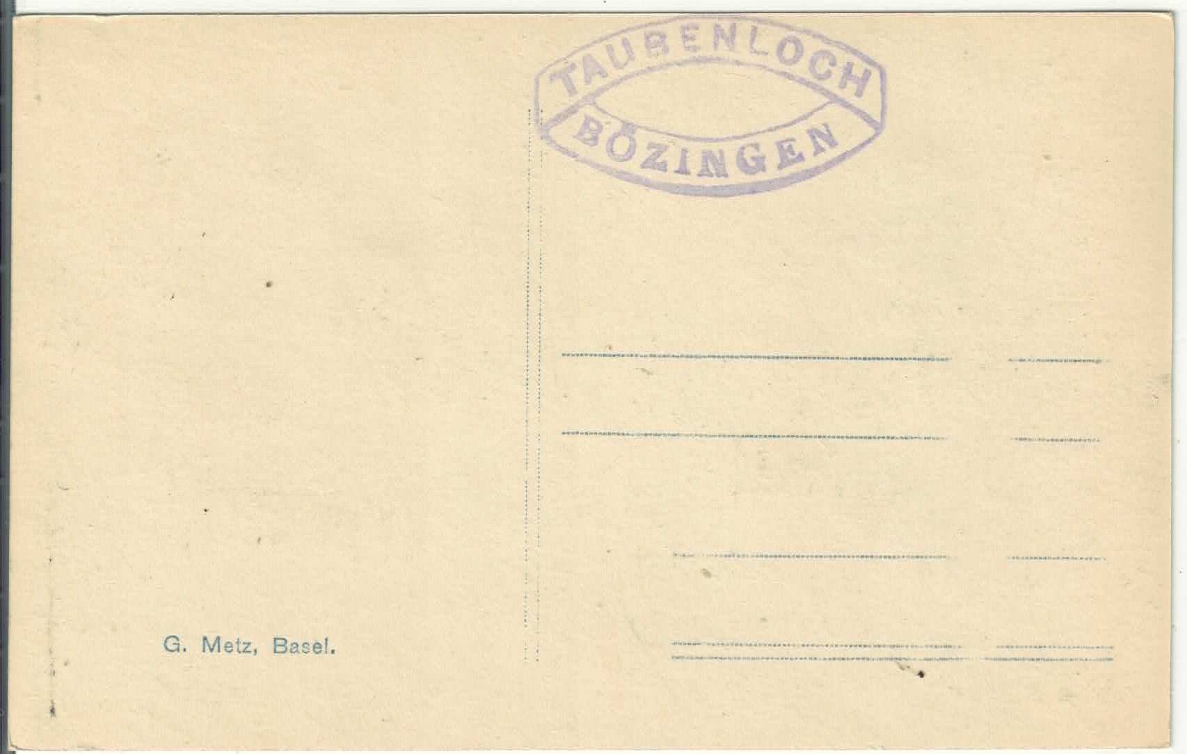 Cartoline postali: Biel-Bienne - Taubenloch - Gorges de la Suze – Usato da Ettingen venduto da Kartenplanet 1