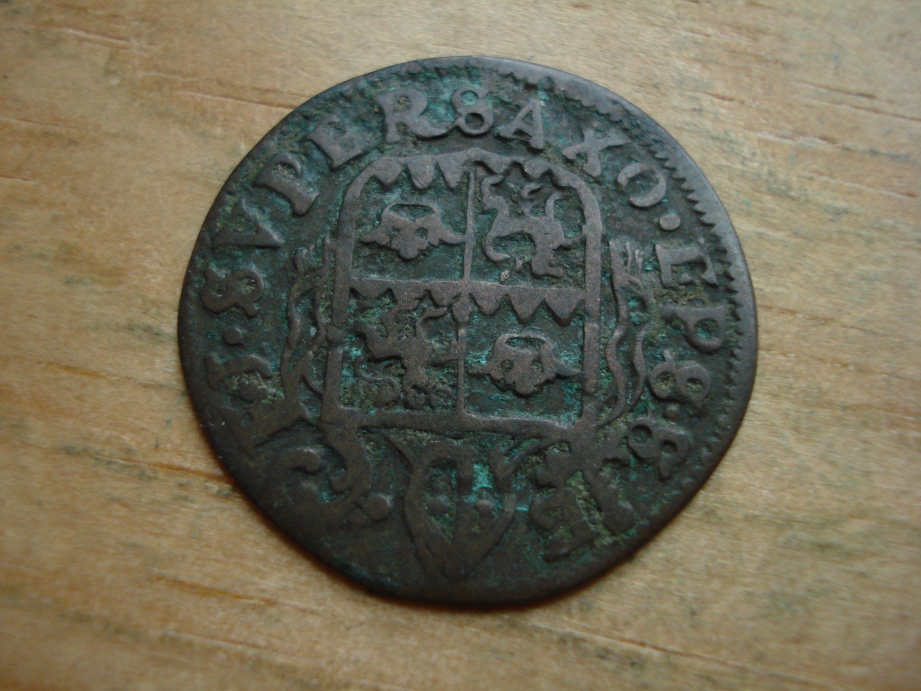Alle Münzen: (W5) Wallis 1/2 Batz 1708 – Gebraucht aus Erlach von Net-Coins 1